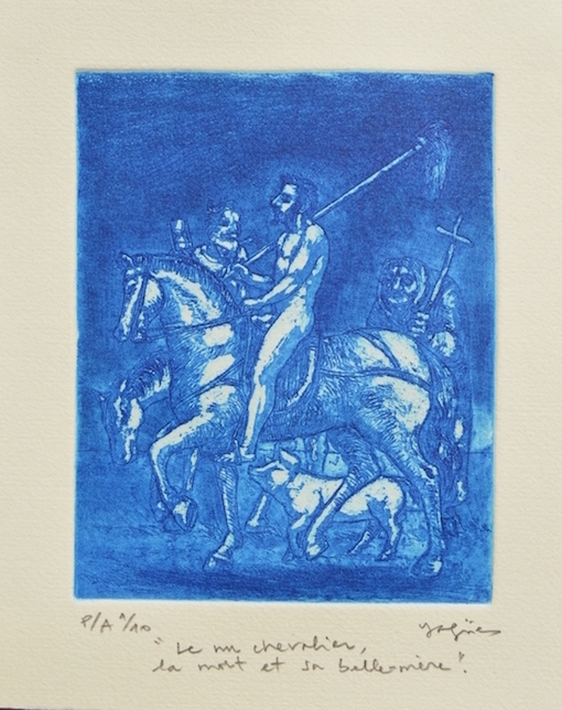 Le nu chevalier, la mort et sa belle-mère